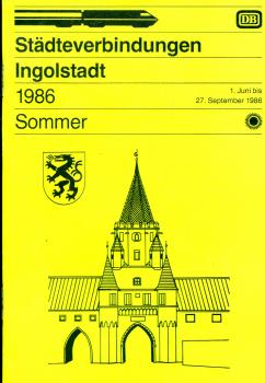 Städteverbindungen Ingolstadt 1986