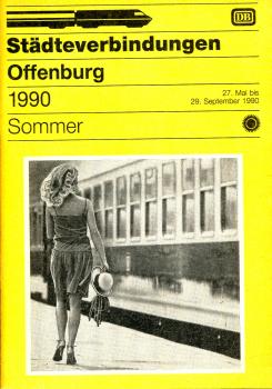 Städteverbindungen Offenburg 1990