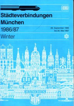 Städteverbindungen München 1986 / 1987