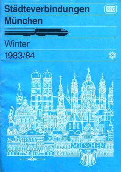 Städteverbindungen München 1983 / 1984