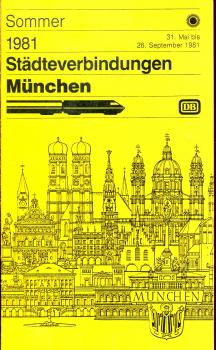 Städteverbindungen München 1981