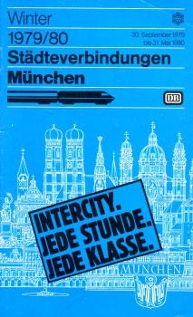 Städteverbindungen München 1979 / 1980
