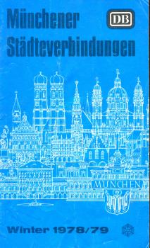 Münchener Städteverbindungen 1978 / 1979