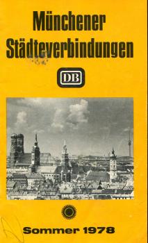 Münchener Städteverbindungen 1978