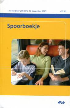 Kursbuch Niederlande Spoorboekje 2004 / 2005