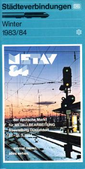 Städteverbindungen DB 1983 / 1984