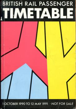 British Rail Timetable 1990 / 1991