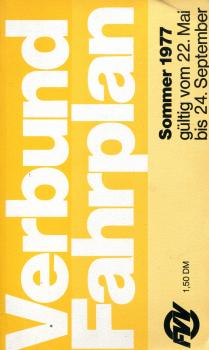 FVV Verbundfahrplan 1977