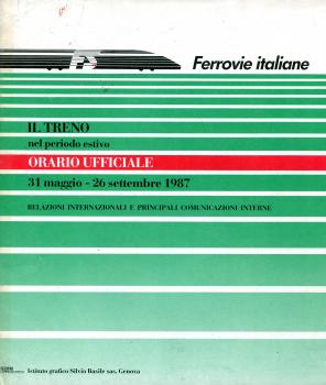 Kursbuch Italien Auslandsverbindungen 1987