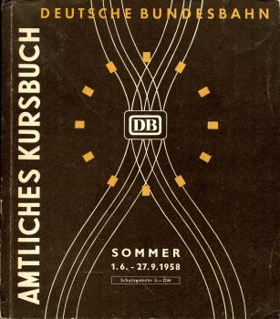 Kursbuch DB 1958