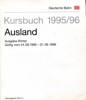 Kursbuch Ausland 1995 / 1996