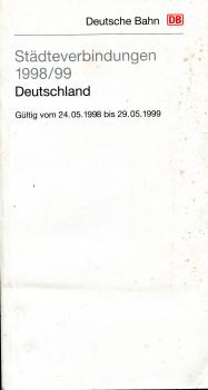 Städteverbindungen Deutschland 1998 / 1999