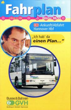 Ankunft / Abfahrt DB Hannover Hbf 1998 / 1999