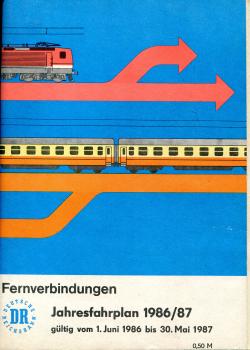Fernverbindungen DR 1986 / 1987