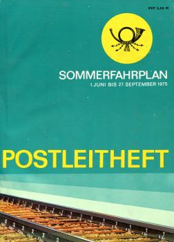 Postleitheft DR 1975