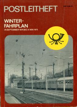 Postleitheft DR 1974 / 1975