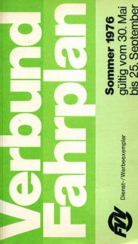 FVV Verbundfahrplan 1976