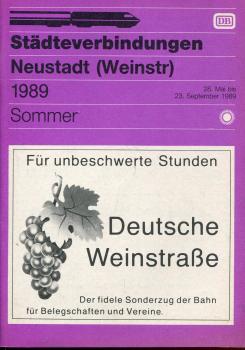 Städteverbindungen Neustadt (Weinstr.) 1989