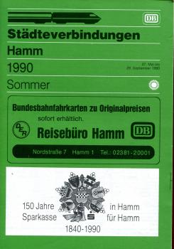 Städteverbindungen Hamm 1990