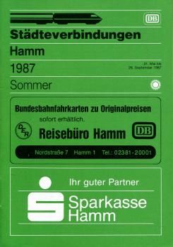 Städteverbindungen Hamm 1987