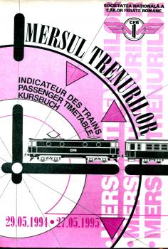 Kursbuch Rumänien 1994 / 1995