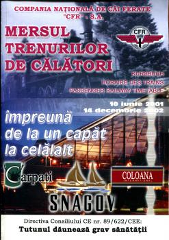 Kursbuch Rumänien 2001 / 2002