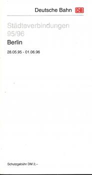 Städteverbindungen Berlin 1995 / 1996