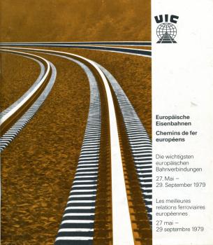 UIC Europäische Eisenbahnen Die wichtigsten Bahnverbindungen 1979