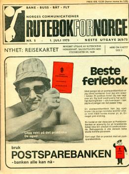 Kursbuch Finnland 1. Juli 1973 – 26.8.1973