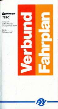 FVV Verbundfahrplan 1990