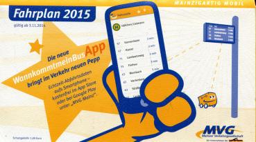Fahrplan Mainz 2015