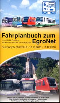 Fahrplanbuch zum EgroNet 2009 / 2010 Hof, Zwickau, Cheb usw