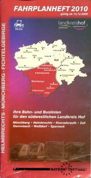 Fahrplanheft Landkreis Hof 2010