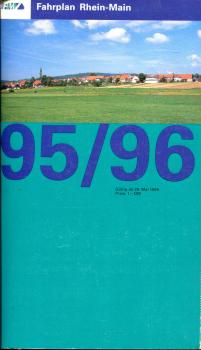 Fahrplan Rhein-Main 1995 / 1996