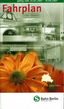 Fahrplan S-Bahn Berlin 2001 ( ab März )