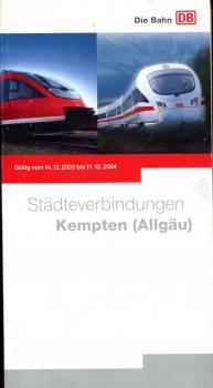 Städteverbindungen Kempten 2004