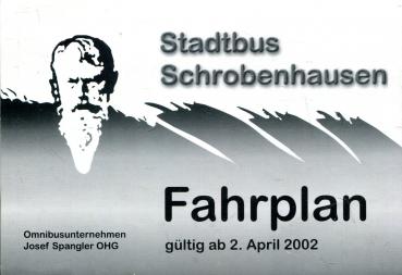 Fahrplan Stadtbus Schrobenhausen 2002
