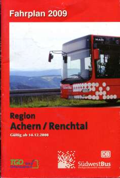 Fahrplan Region Achern Renchtal 2009