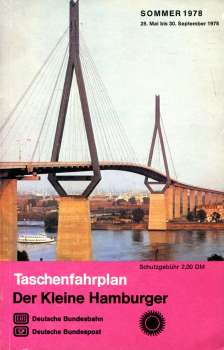 Taschenfahrplan der Kleine Hamburger 1978