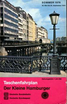 Taschenfahrplan der Kleine Hamburger 1976