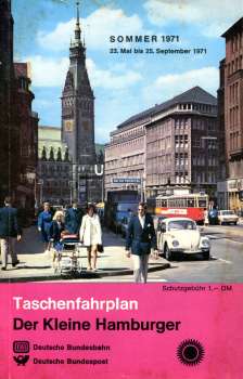 Taschenfahrplan der Kleine Hamburger 1971