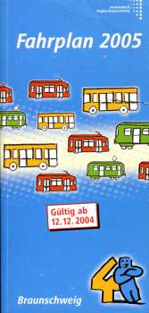 Fahrplan Braunschweig 2005