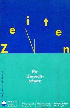 Fahrplan Offenburg und Umgebung 1991 / 1992
