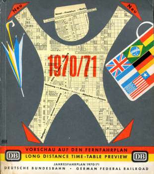 Vorschau auf den Fernfahrplan 1970 / 1971 DB