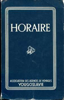 Kursbuch Jugoslawien 1961 / 1962