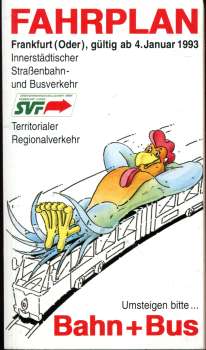 Fahrplan Frankfurt (Oder) 1993