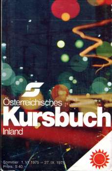 Kursbuch Österreich 1975