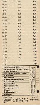 Fahrschein Luckau Falkenberg