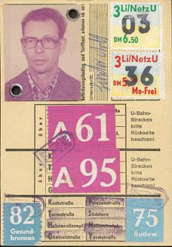 Monatskarte BVG Berlin