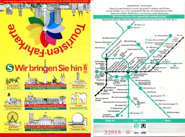 Touristen Fahrkarte S-Bahn Berlin